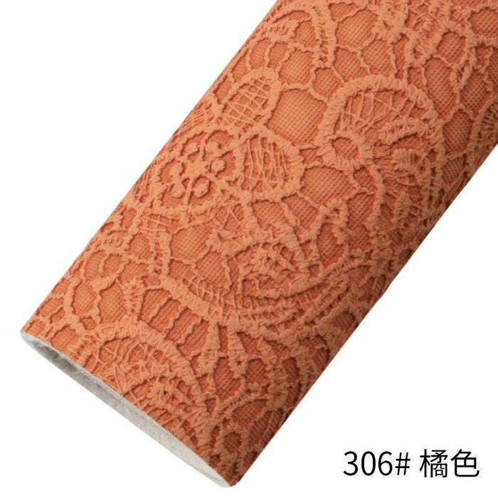 Luxurious Textured Faux Leather Craft Sheet - Premium Vinyl for DIY Creations