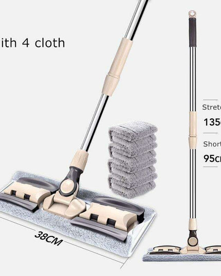 Effortless Cleaning Revolution: The Hands-Free Floor Mop for Every Home