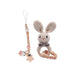 Baby Teether Wooden Rattles - Montessori Stroller Toy Bundle