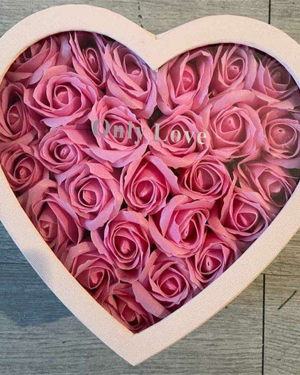 Romantic Rose Soap Flower Heart Box: A Lasting Expression of Love