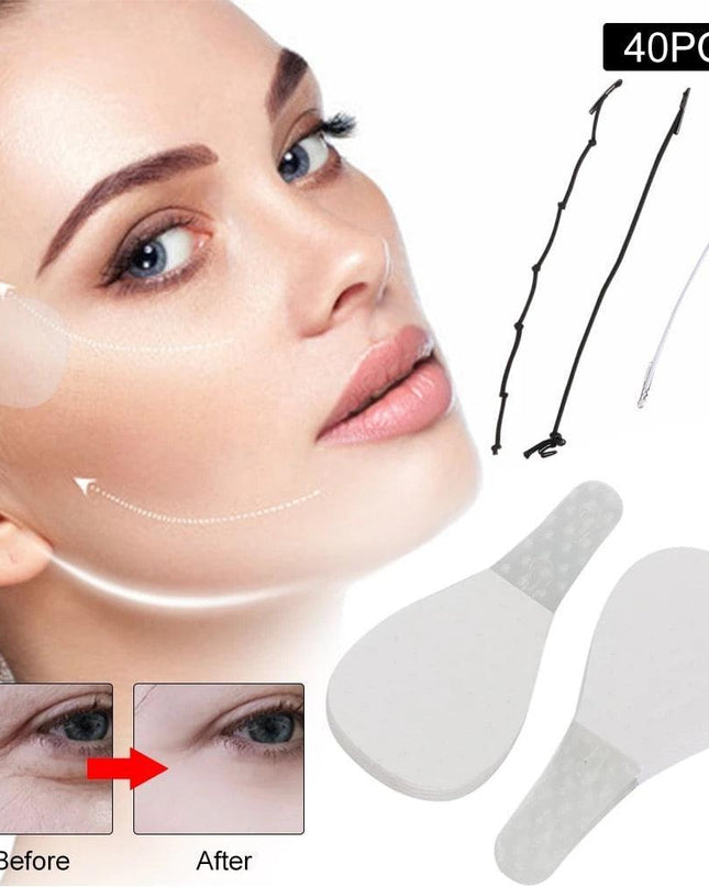 Youthful V-Shape Face Lift Adhesive Tapes for Instant Rejuvenation