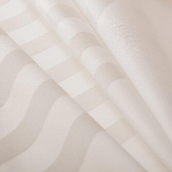 Modern Chic Geometric Striped Shower Curtain Set - Enhance Your Bathroom Oasis