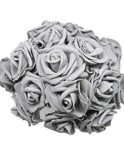 Chic 24-Piece Foam Rose Arrangement: Ideal for Home and Event Styling