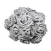 24-Piece Realistic Foam Roses Assortment: Elegant Home Decor and Event Accent