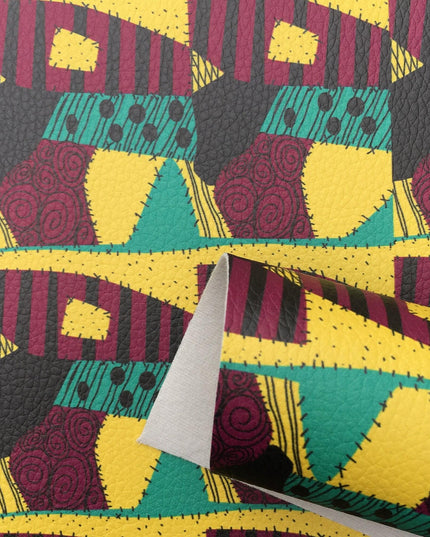 Blooming Elegance: Premium Floral Faux Leather for Inspired DIY Creations