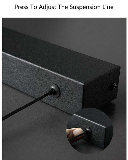 Contemporary LED Hanging Light Fixture for Dining, Kitchen, and Office Spaces