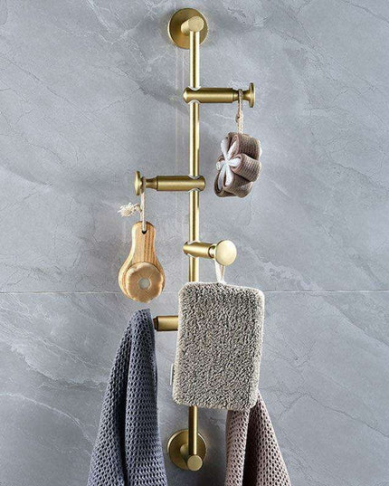 Elegant Solid Brass Coat Hooks for Stylish Home Organization