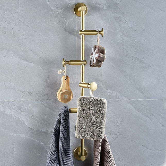 Elegant Solid Brass Coat Hooks for Stylish Home Organization