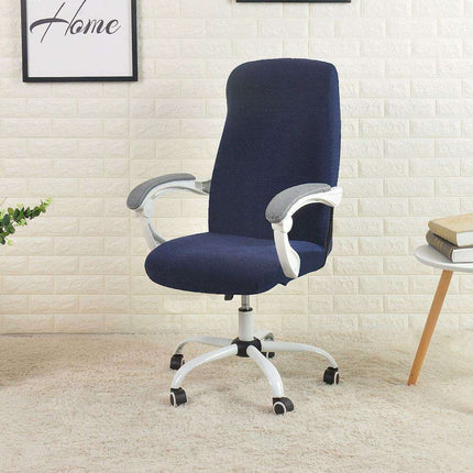 Stylish Jacquard Slipcover for Water-Resistant Office Chairs - Perfect for Home and Office
