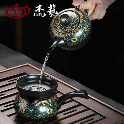 Elevate Your Tea Ritual with the Premium Ceramic Kung Fu Teapot Set