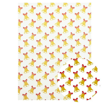 Christmas Bow Leather Crafting Sheets for Creative Holiday Projects