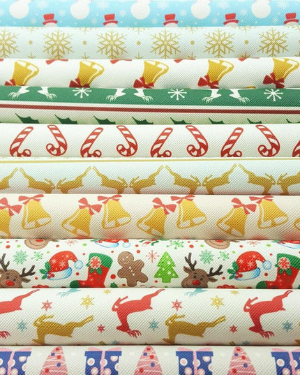 Cheerful Snowman Bells Leather Crafting Kit - DIY Jewelry and Accessory Making Set