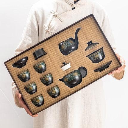 Elegant Porcelain Kung Fu Tea Set: Transform Your Tea Experience