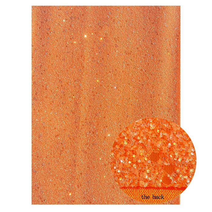 Festive Sparkle Leather Sheet for DIY Christmas Crafts