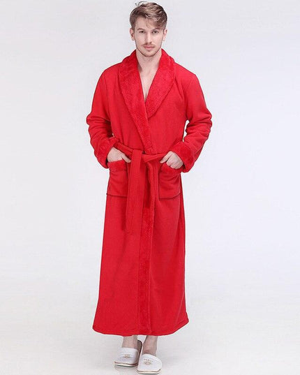 Luxurious Unisex Flannel Kimono Robe for Ultimate Comfort