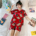 Summer Short-sleeved Pajamas set for Women