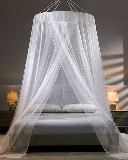 Compact Mosquito Net Canopy for Versatile Indoor and Outdoor Use - Quick Setup & Travel-Friendly
