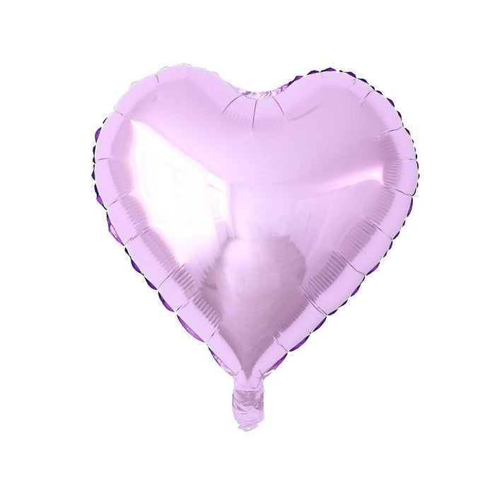 Rose Gold Heart Shaped Foil Balloons Set - Perfect for Special Occasions