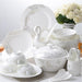 Elegant 56-Piece Premium Porcelain Dinnerware Set