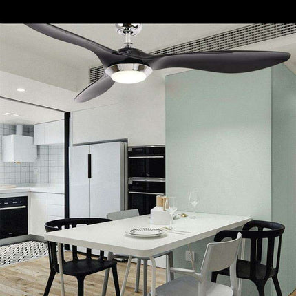 Sophisticated Smart LED Ceiling Fan with Color-Changing Features and Remote Control