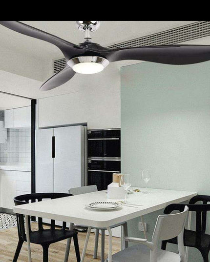 Sophisticated Smart LED Ceiling Fan with Color-Changing Features and Remote Control