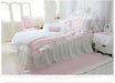 White Wedding Duvet Cover Sets with 3D Rose Pattern for Ultimate Comfort and Elegance