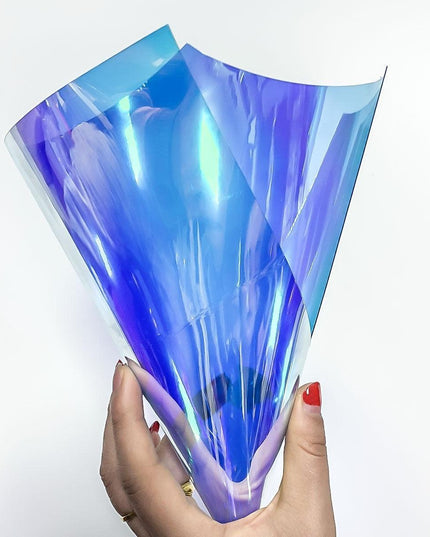 Iridescent Rainbow Holographic Crafting Vinyl - Sparkle Up Your DIY Projects