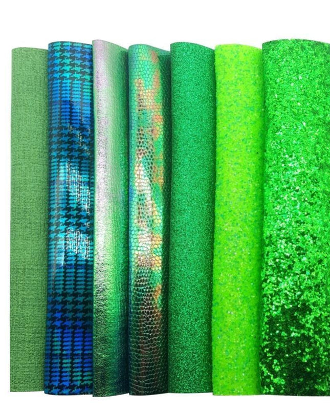 Vibrant Green Faux Leather Craft Sheets: Your Ultimate Creative Toolkit for Imaginative Projects