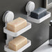 Innovative Bathroom Soap Holder with Wall-Mounted Drainage System