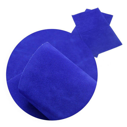 Elevate Your Crafting with Luxurious Reversible Velvet Faux Leather Material