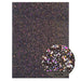 Sparkling Black Faux Leather Crafting Kit - Essential DIY Supplies