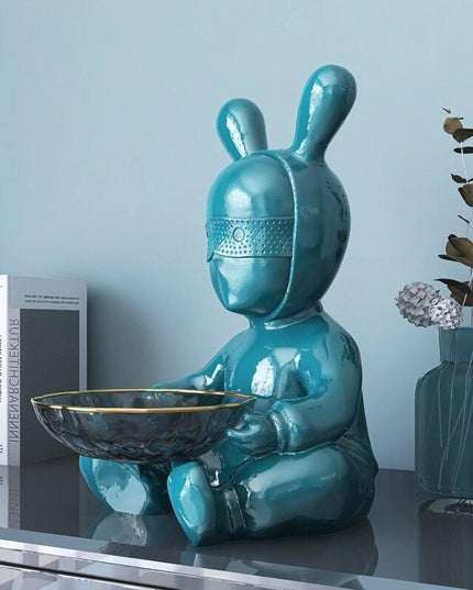 Charming Fortune Cat Key Organizer Sculpture for Modern Home Aesthetics