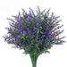 Lavender Serenity: Stunning Faux Flower Arrangement for Timeless Decor
