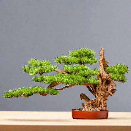Elegant Chinese-Style Artificial Bonsai Tree: Perfect for Home and Office Aesthetics