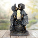 Charming Vintage Children’s Resin Fountain Sculpture for Outdoor Delight