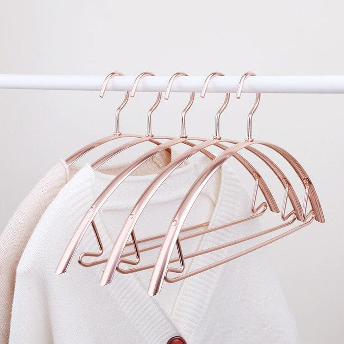5-Piece Anti-Slip Aluminum Alloy Clothes Hanger Set