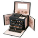 Sophisticated 2-in-1 Jewelry Box and Cosmetic Caddy