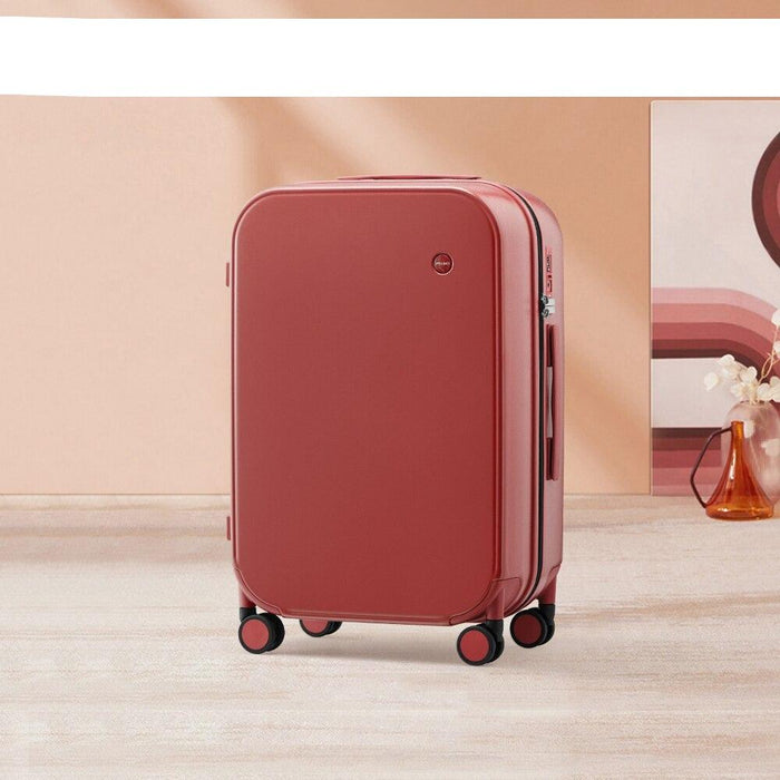 Travel in Style with our Minimalist Patent Design Luggage Set - Perfect for Men and Women!