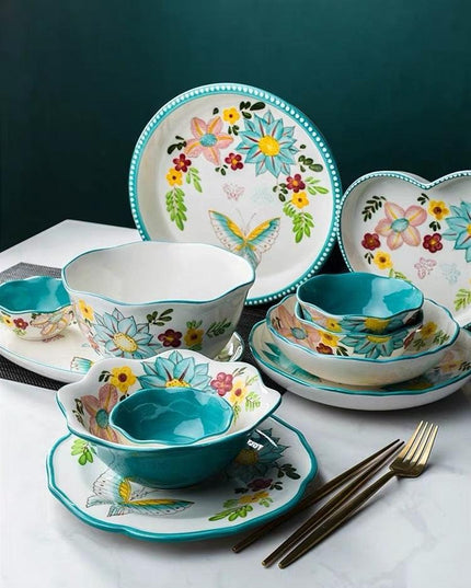 Nordic Elegance Ceramic Dining Set: Elevate Your Culinary Experience