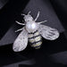 Chic Women's Crystal Bee Brooch: A Touch of Elegance