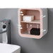 Elegant Botanical Wall-Mounted Soap Organizer for Stylish Bathroom Storage