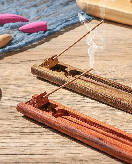 Tranquil Bamboo Incense Holder for Harmonious Living