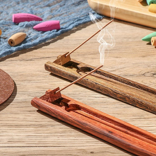Bamboo Bliss Incense Burner for Tranquility and Meditation