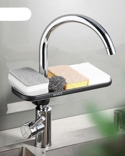 Versatile Sponge and Soap Organizer with Efficient Drainage