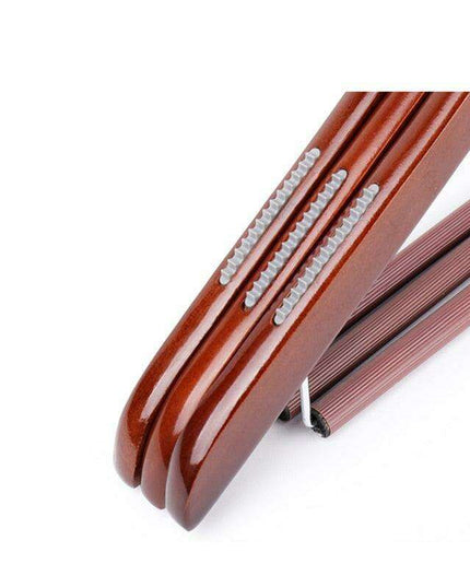 Rotating Lotus Wood Hangers with Non-Slip Swivel Hook for Ultimate Wardrobe Organization