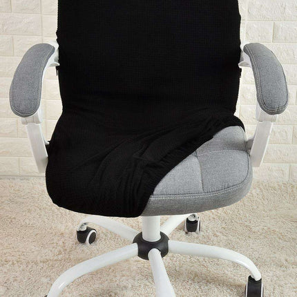 Stylish Jacquard Slipcover for Water-Resistant Office Chairs - Perfect for Home and Office