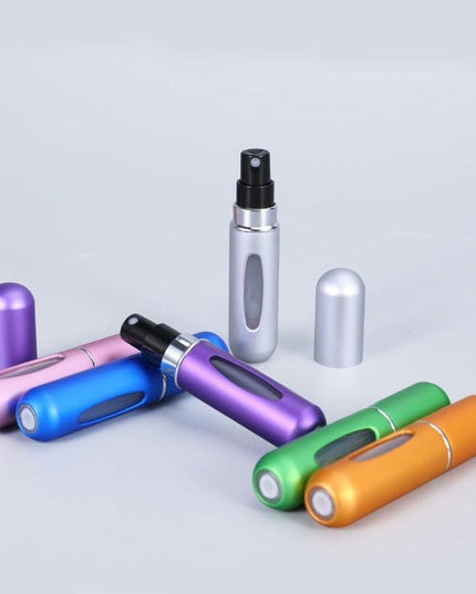5ml Luxury Travel Perfume Atomizer: Stylish Aluminum Fragrance Sprayer for Sophisticated Journeys