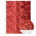 Red Glitter Faux Leather Sheets for Versatile Crafting Projects