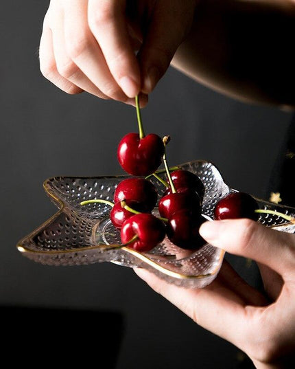 Nordic Kitchen Ocean Series Gilt-Edged Scallop Dish