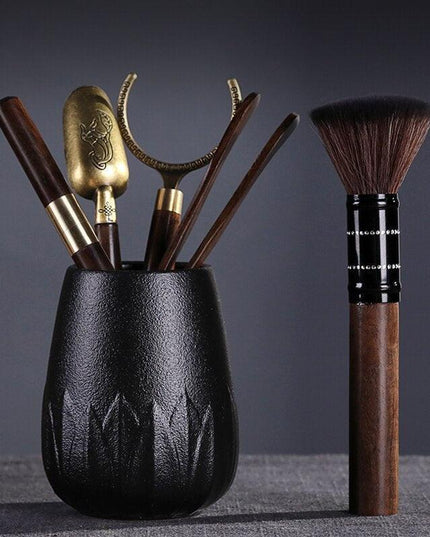 Ebony Luxury Tea Ceremony Essentials for a Refined Brewing Experience